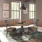 International Concepts Round 36 in Rd Top Pedestal Table, 2 Emily Chairs, Hickory/Washed Coal, 36 W, 36 L, 29.1 in H, Wood K45-36RT-C617P - alternate 4